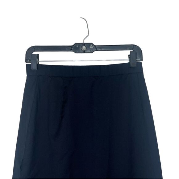 Burberry Navy Blue Vintage Burberry’s 100% Wool Academia Pencil Skirt Size 8 - Picture 3 of 12